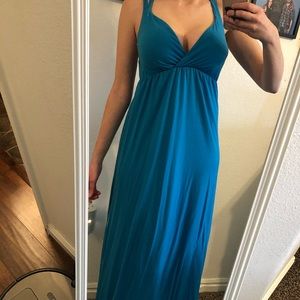 Blue Maxi Dress